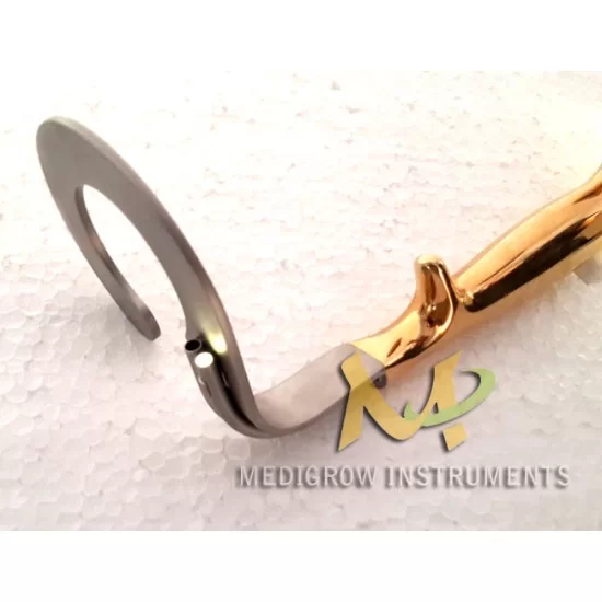 Fiber Optic C Circular Breast Retractor