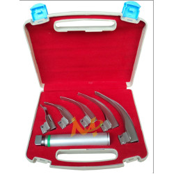 Fiber Optic McIntosh Laryngoscope Set