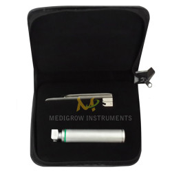 Fiber Optic Miller Laryngoscope Set