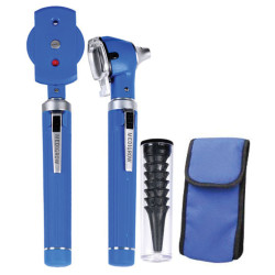 Otoscopes & Opthlamoscopes Set Blue