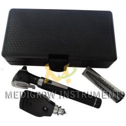 Otoscopes & Opthlamoscopes Set Black