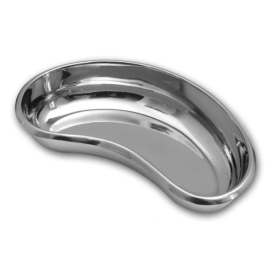 kidney tray 8" stainless steel