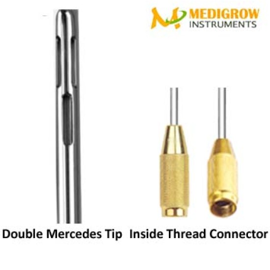 Double Mercedes Liposuction Cannula  