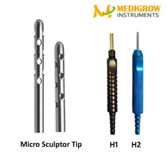 Micro Sculptor Aluminum Fix Handle Cannula