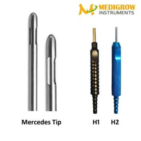 Mercedes Triport Holes Aluminum Fix Handle Cannula