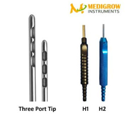 Three Port Harvester Aluminum Fix Handle Cannula