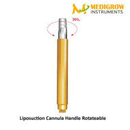 Liposuction Cannula Handle Rotateable