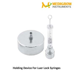 Holding Device for Luer Lock Syringes 