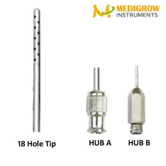 18 Holes Infiltration Luer Lock Cannula