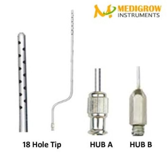 18 Holes Infiltration Luer Lock Cannula