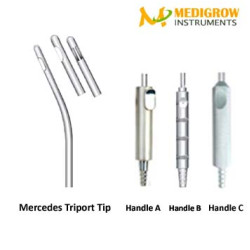 Mercedes Triport Holes Cannula Slight Curve