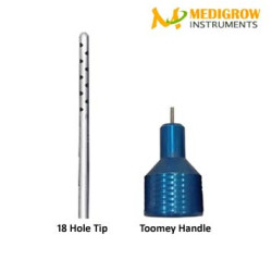 18 Hole Infiltration Toomey Handle Cannula