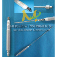 luer lock Handle Stainless steel