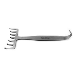 Coronal brow lift retractor w/ 7 sharp