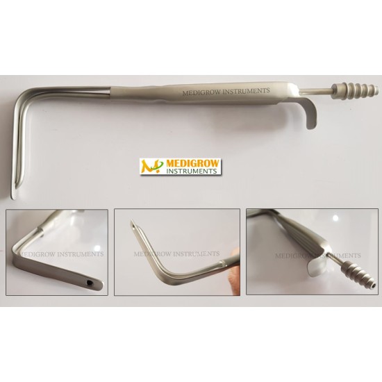 Aufricht nasal retractor with suction