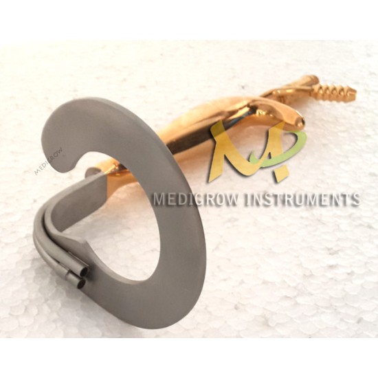 Fiber Optic C Circular Breast Retractor 