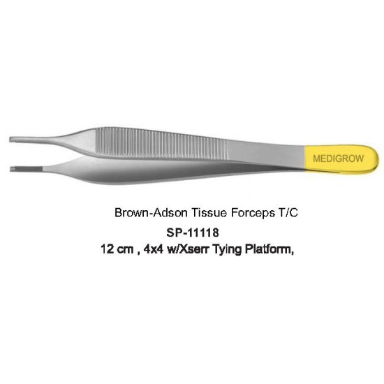 Brown Adson Tissue Forceps T/C 