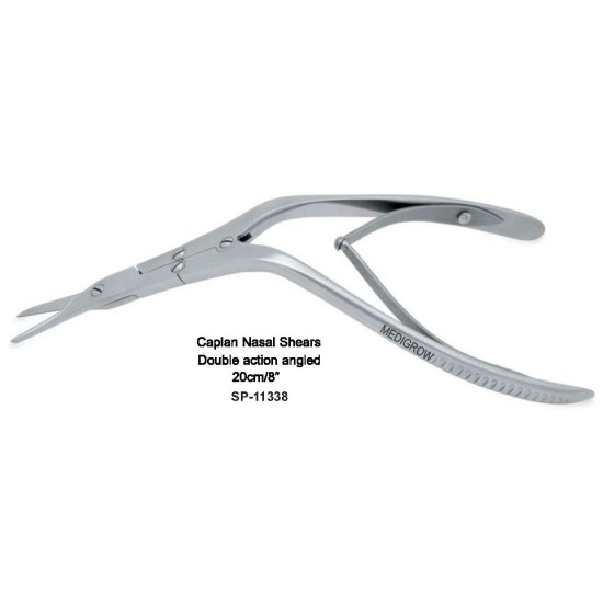 Caplan Nasal Shears Double axtion angled