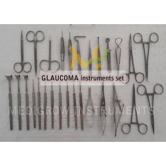 GLAUCOMA instruments set