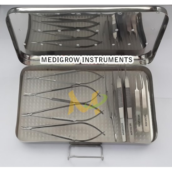 Micro Surgery Instruments Set